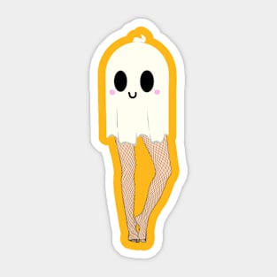 Sexy Ghost Sticker